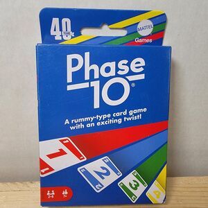 Phase 10 Card Game - NEW